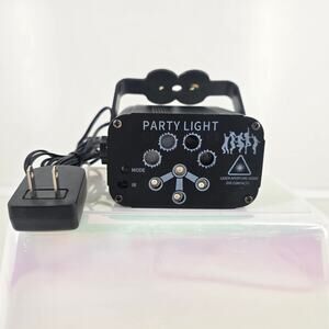 DJ Stage Party Light RGB Laser & Strobe — “Party Light”